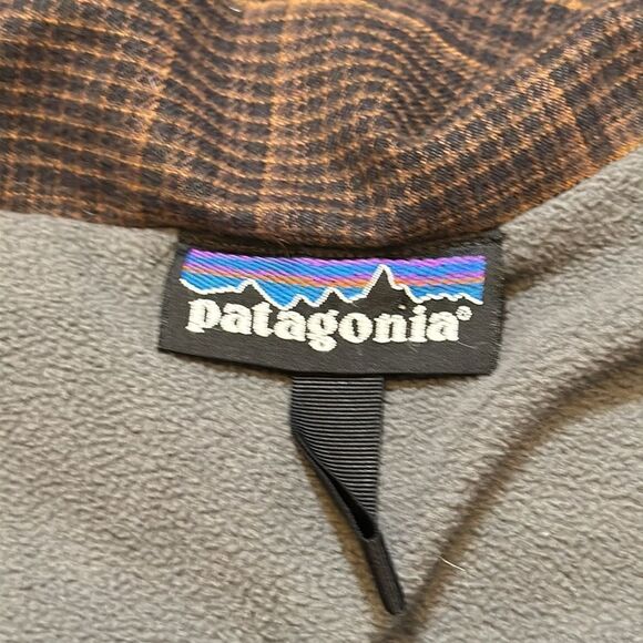 Patagonia Darya wind proof women’s polartec plaid jacket size M - Picture 11 of 13